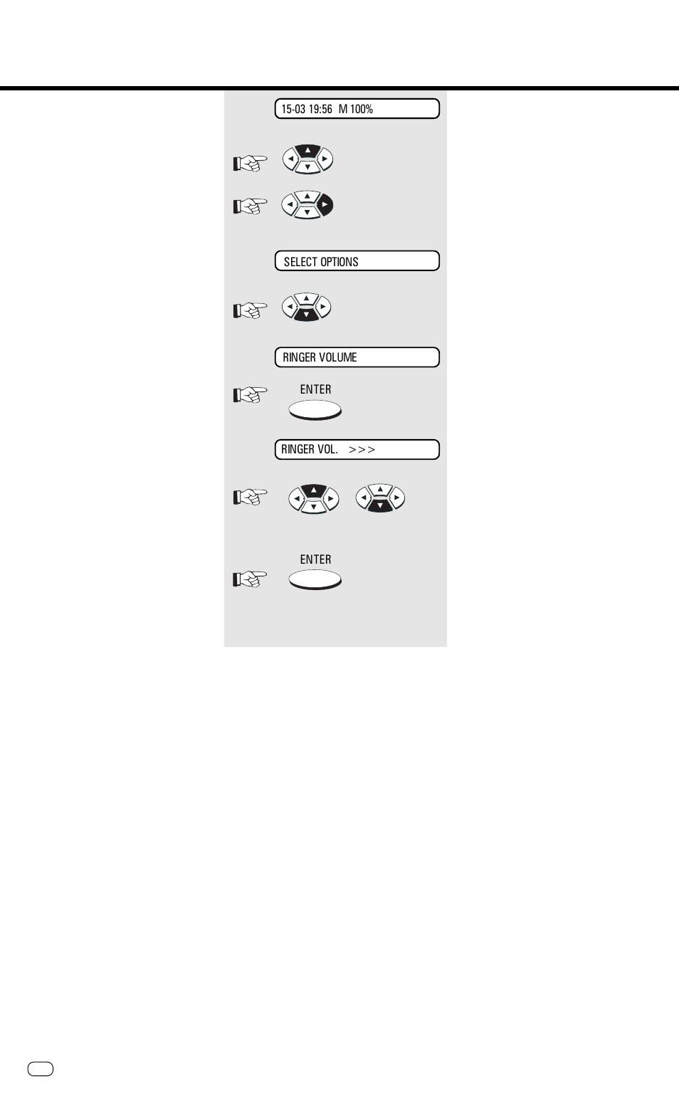 Adjust ringing tone/key beeps, Result of transmission, See 58, 59 | Advanced settings | Toshiba TF 610 User Manual | Page 58 / 79