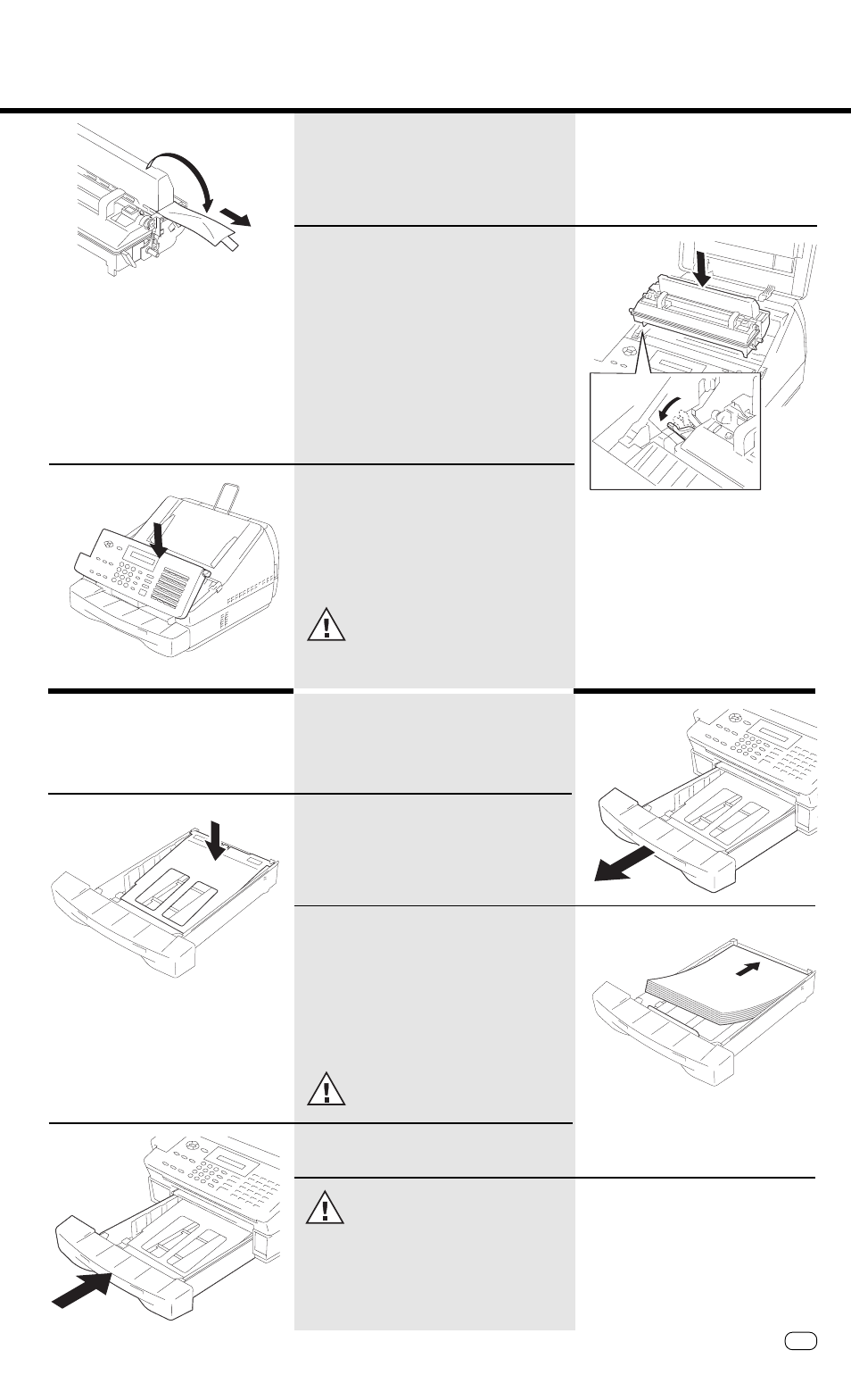 Insert recording paper, Preparation | Toshiba TF 610 User Manual | Page 7 / 79