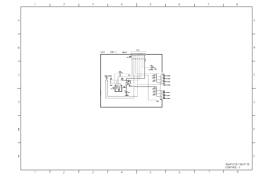Control-1 circuit | Toshiba N2PS CHASSIS 32HFX72 User Manual | Page 106 / 111