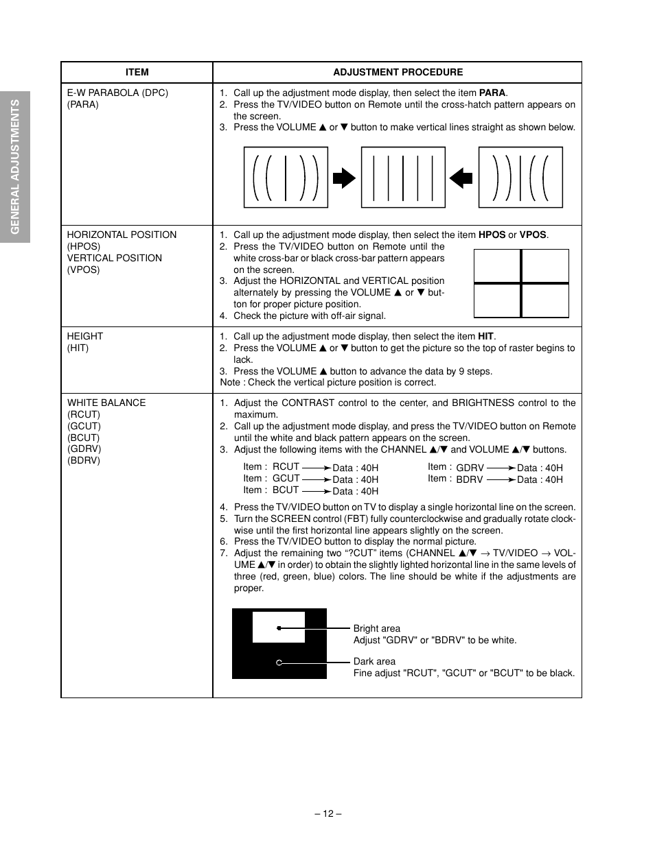 Toshiba N2PS CHASSIS 32HFX72 User Manual | Page 14 / 111