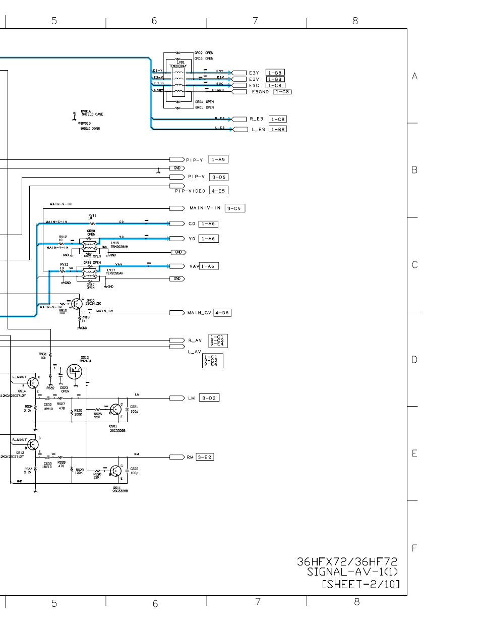 Toshiba N2PS CHASSIS 32HFX72 User Manual | Page 54 / 111