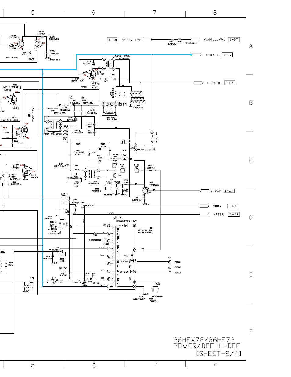 Toshiba N2PS CHASSIS 32HFX72 User Manual | Page 84 / 111