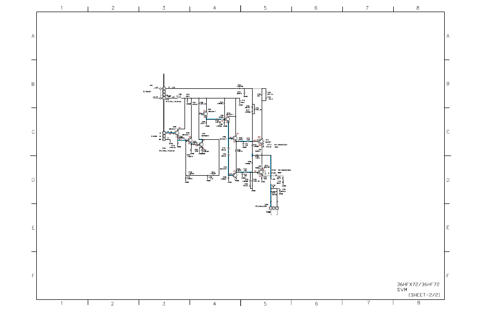 Crt / svm circuit ( svm ) [ sheet - 2/2 | Toshiba N2PS CHASSIS 32HFX72 User Manual | Page 94 / 111