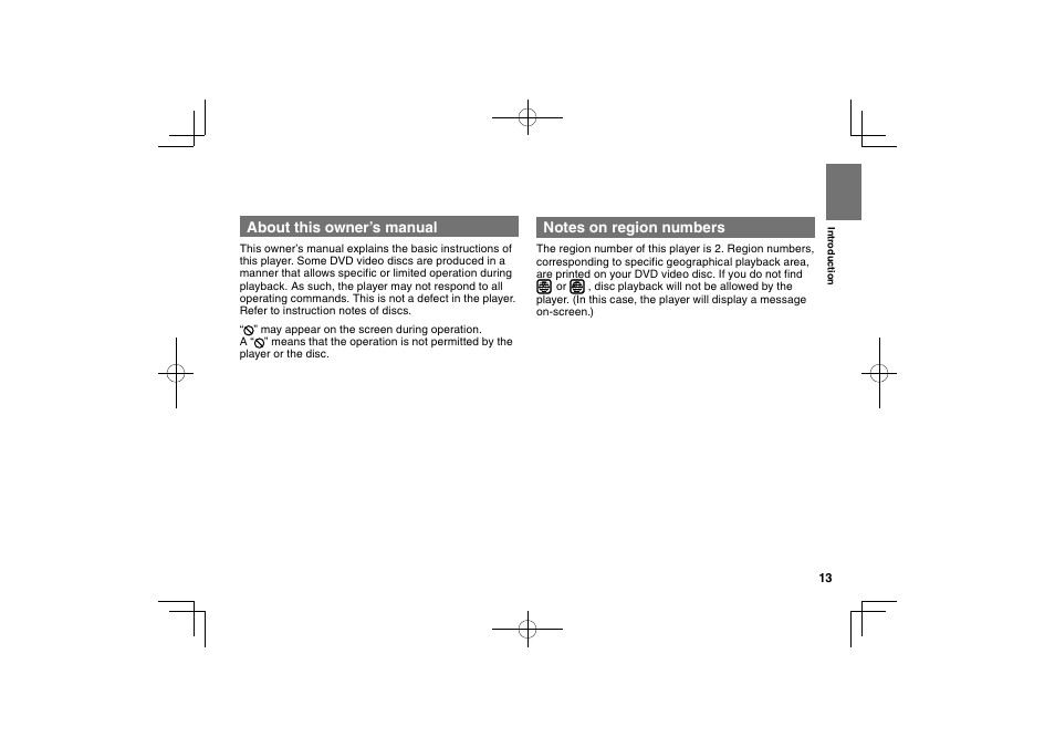 Toshiba SDP63SWE User Manual | Page 13 / 76