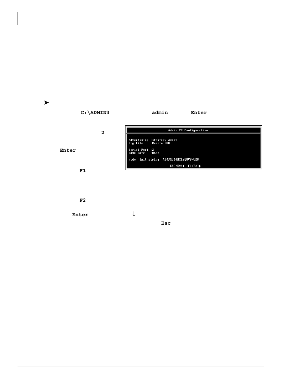 Step 9: configure stratagy admin software | Toshiba Stratagy IVP8 User Manual | Page 30 / 60