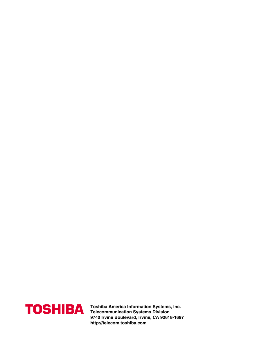 Toshiba Stratagy IVP8 User Manual | Page 60 / 60