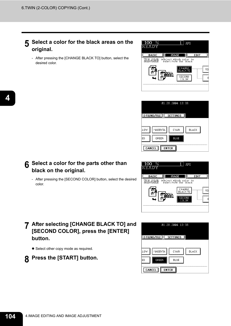 Toshiba E-STUDIO 3511 User Manual | Page 106 / 318