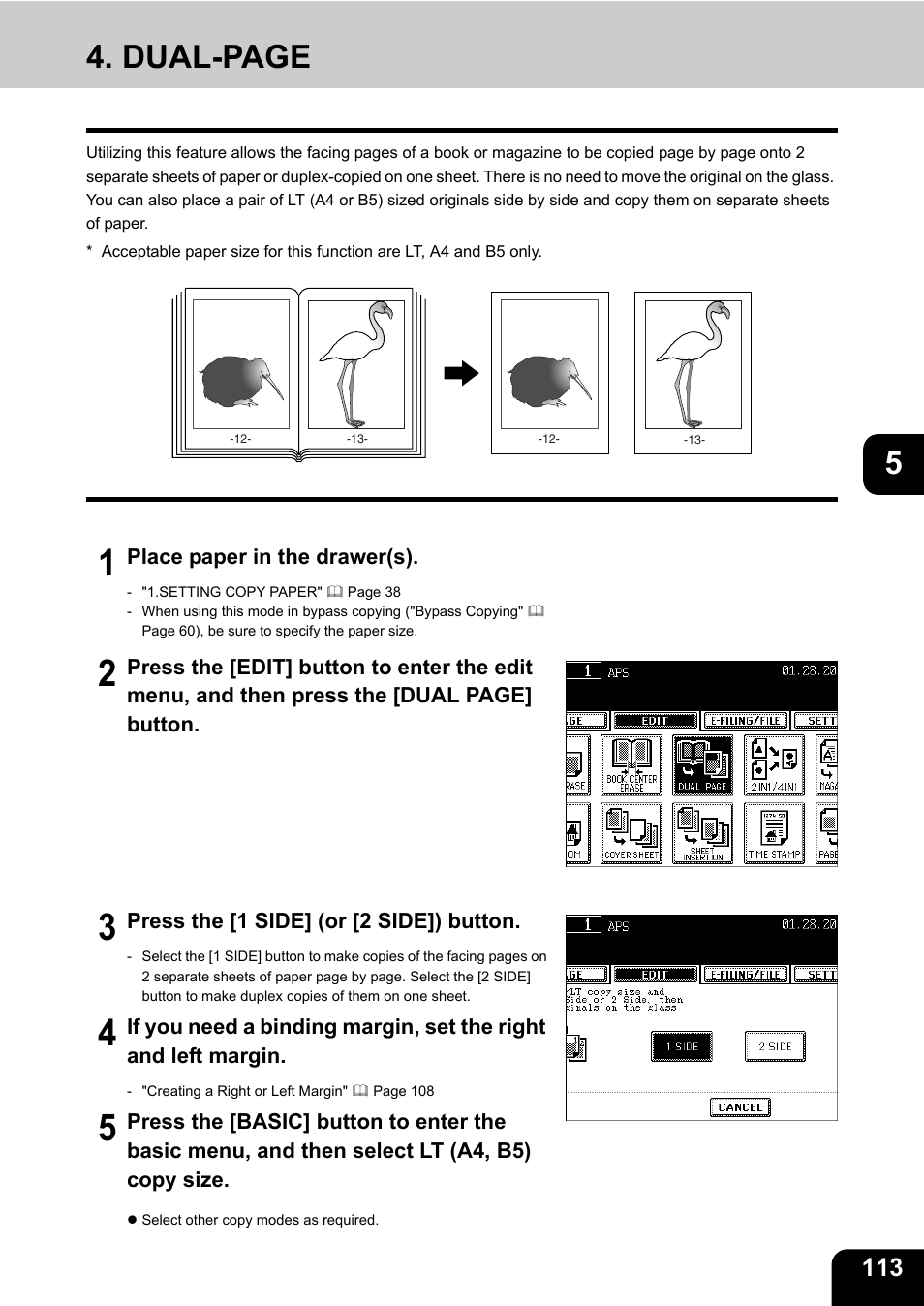 Dual-page | Toshiba E-STUDIO 3511 User Manual | Page 115 / 318