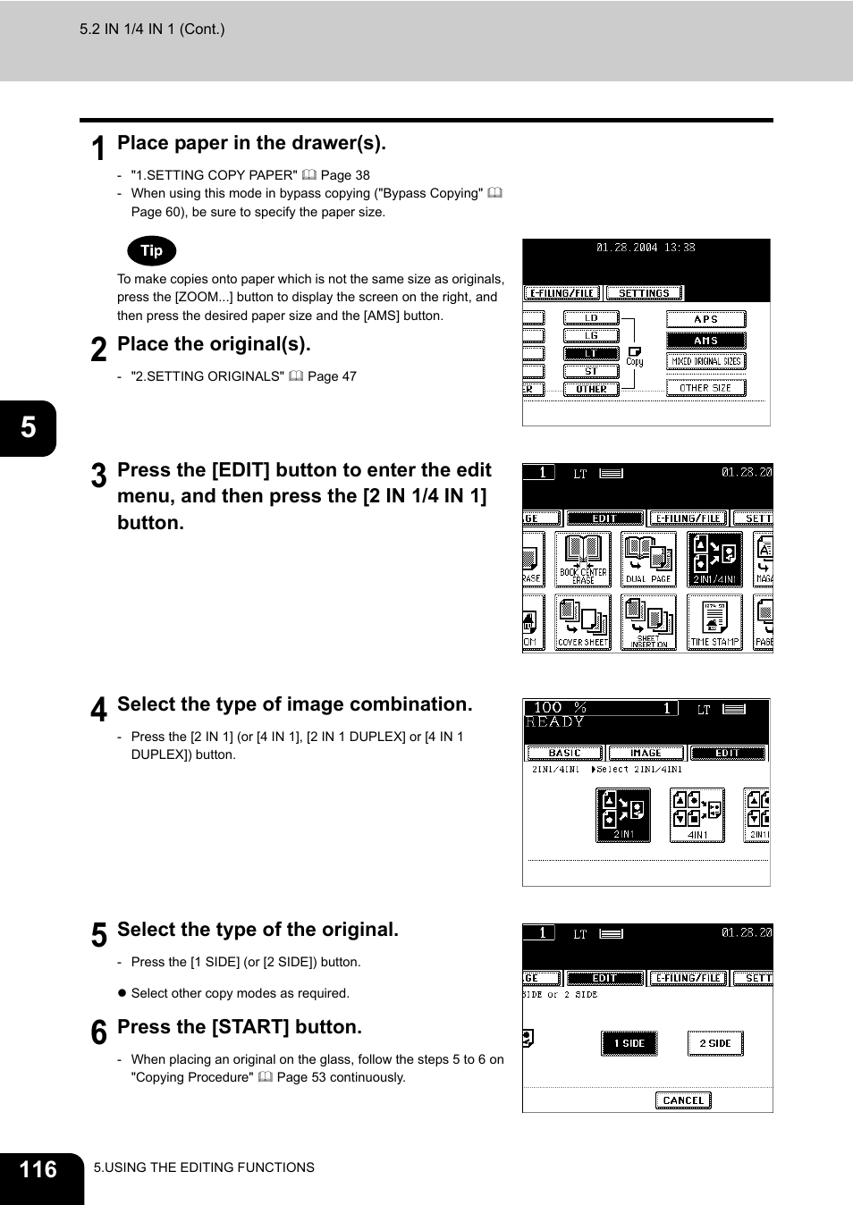 Toshiba E-STUDIO 3511 User Manual | Page 118 / 318