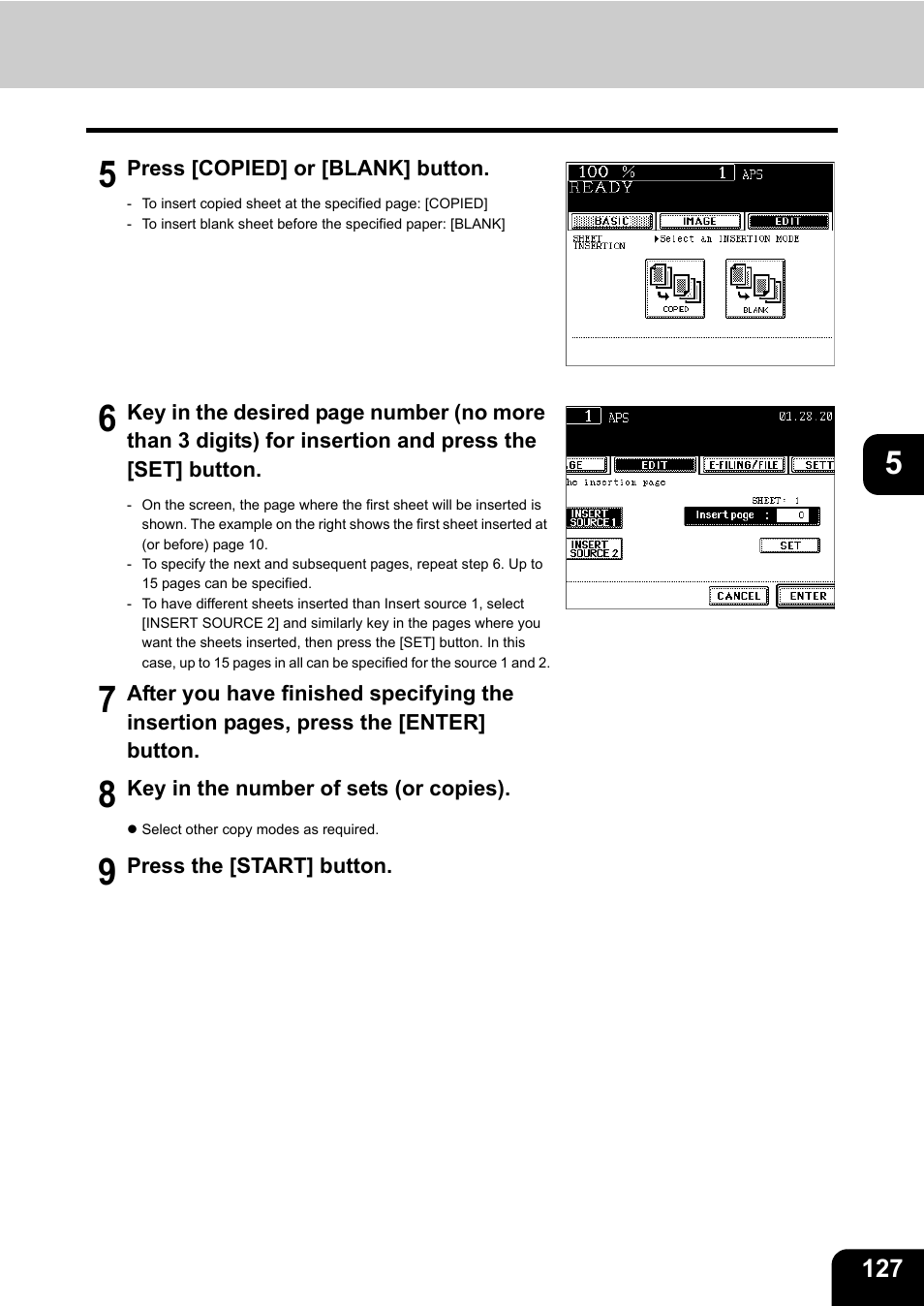 Toshiba E-STUDIO 3511 User Manual | Page 129 / 318