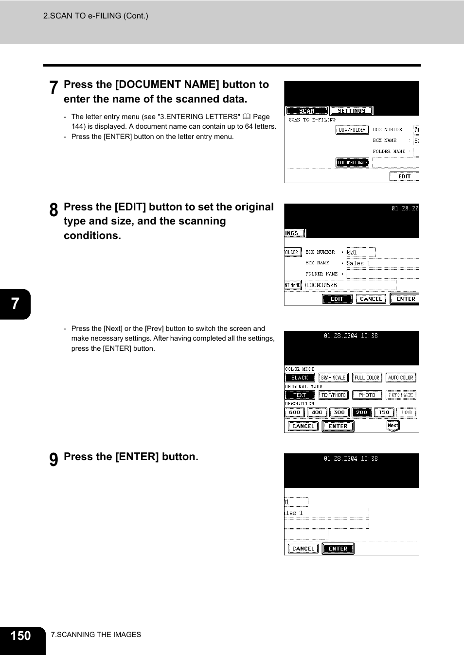 Toshiba E-STUDIO 3511 User Manual | Page 152 / 318