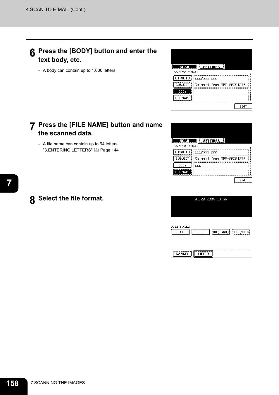 Toshiba E-STUDIO 3511 User Manual | Page 160 / 318