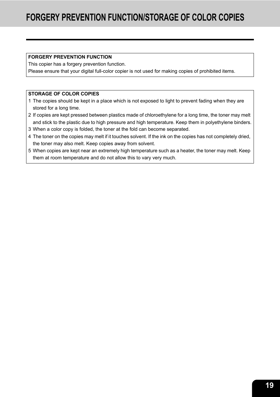 Toshiba E-STUDIO 3511 User Manual | Page 21 / 318