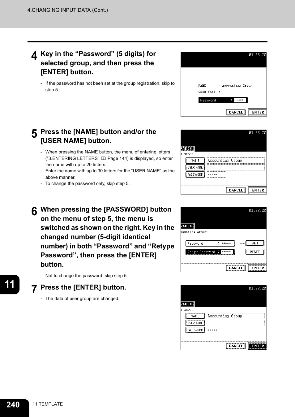 Toshiba E-STUDIO 3511 User Manual | Page 242 / 318