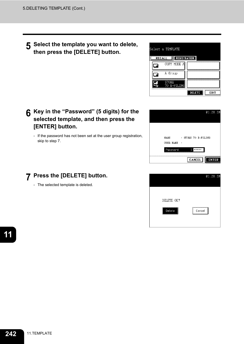 Toshiba E-STUDIO 3511 User Manual | Page 244 / 318