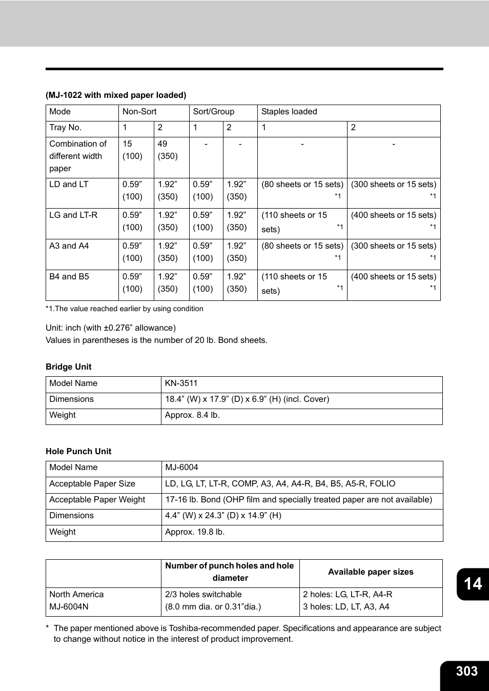 Toshiba E-STUDIO 3511 User Manual | Page 305 / 318