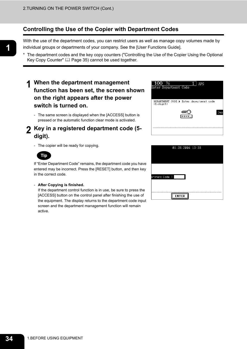 Toshiba E-STUDIO 3511 User Manual | Page 36 / 318