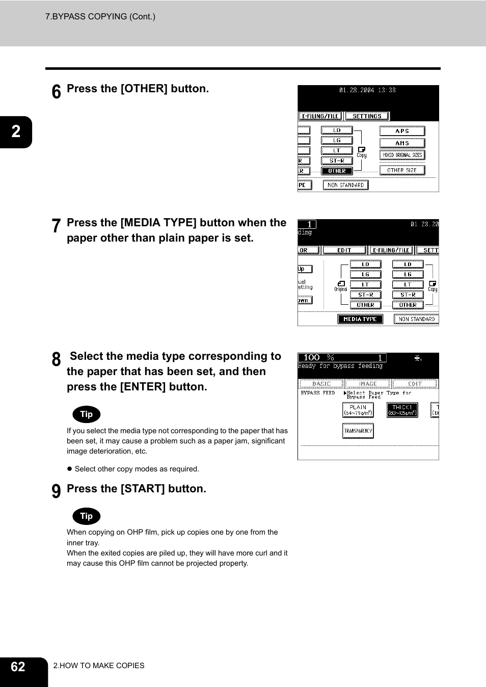 Toshiba E-STUDIO 3511 User Manual | Page 64 / 318