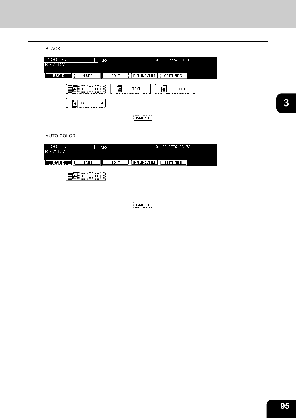 Toshiba E-STUDIO 3511 User Manual | Page 97 / 318