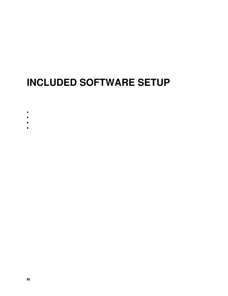 Included software setup | Toshiba IPR16-X User Manual | Page 102 / 111