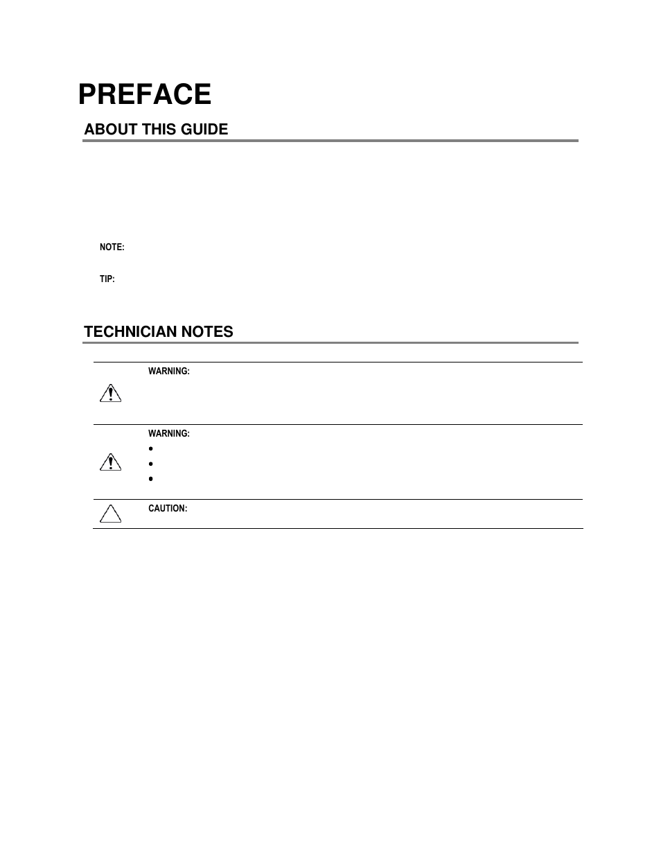 Preface, About this guide | Toshiba IPR16-X User Manual | Page 17 / 111