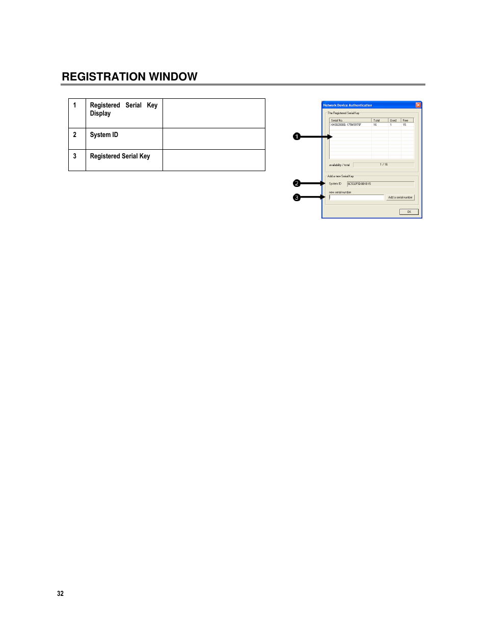 Registration window | Toshiba IPR16-X User Manual | Page 48 / 111