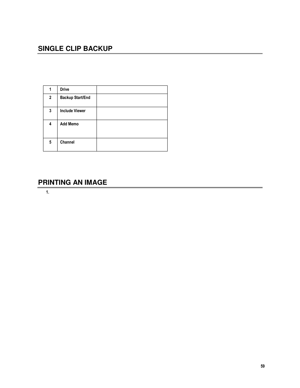 Single clip backup, Printing an image | Toshiba IPR16-X User Manual | Page 75 / 111