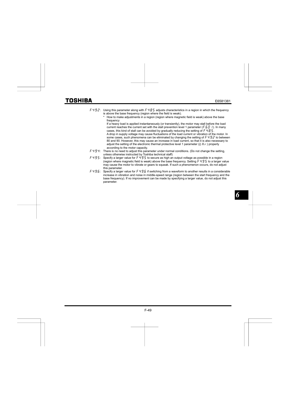 Toshiba VF-FS1 User Manual | Page 145 / 252