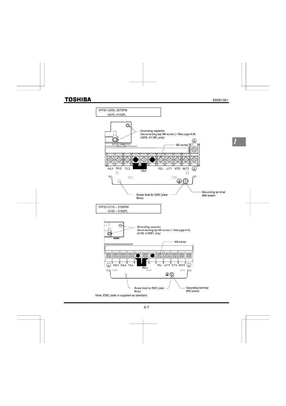 Toshiba VF-FS1 User Manual | Page 19 / 252