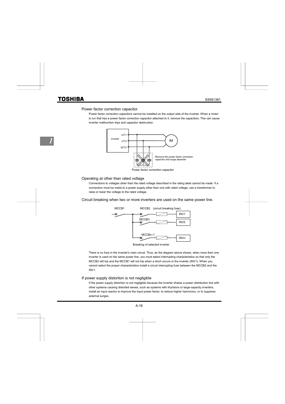 Toshiba VF-FS1 User Manual | Page 28 / 252