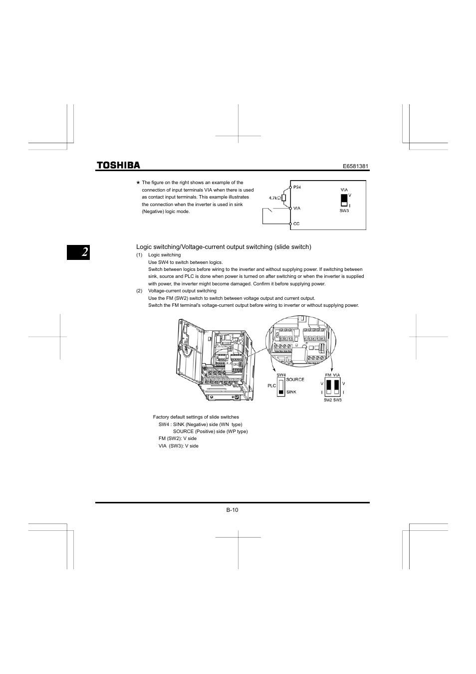 Toshiba VF-FS1 User Manual | Page 46 / 252