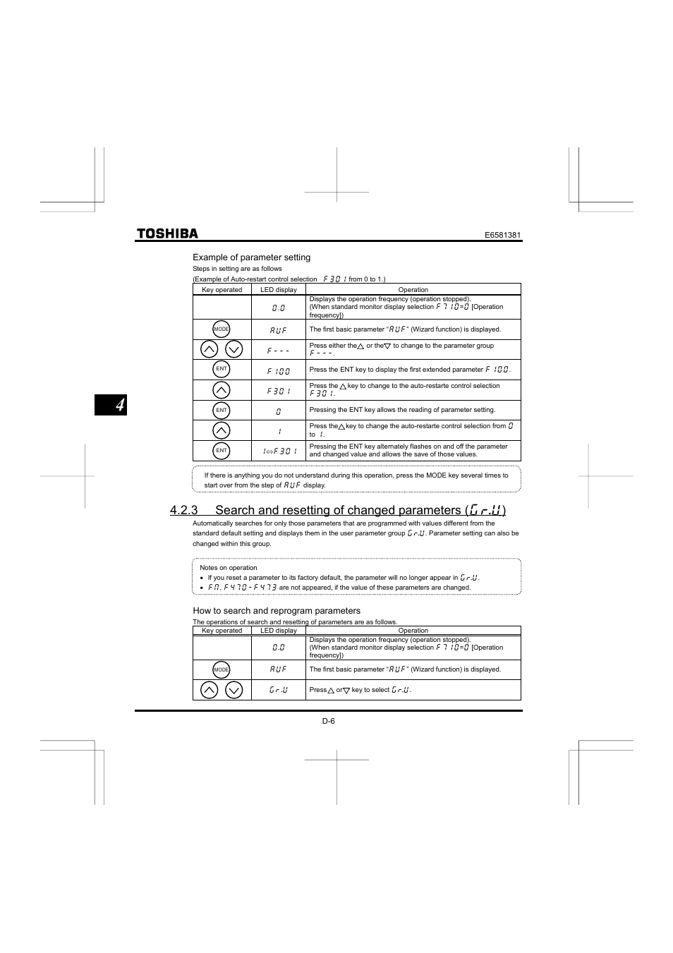Toshiba VF-FS1 User Manual | Page 60 / 252