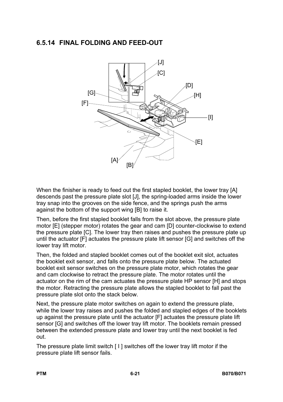 14 final folding and feed-out | Toshiba E-STUDIO900 User Manual | Page 170 / 224