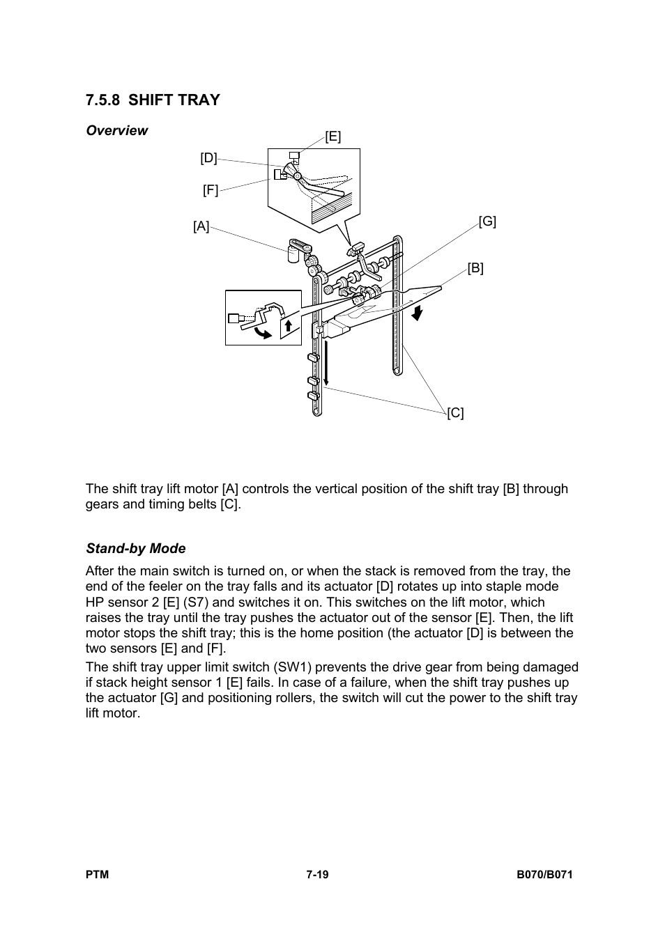 8 shift tray | Toshiba E-STUDIO900 User Manual | Page 194 / 224