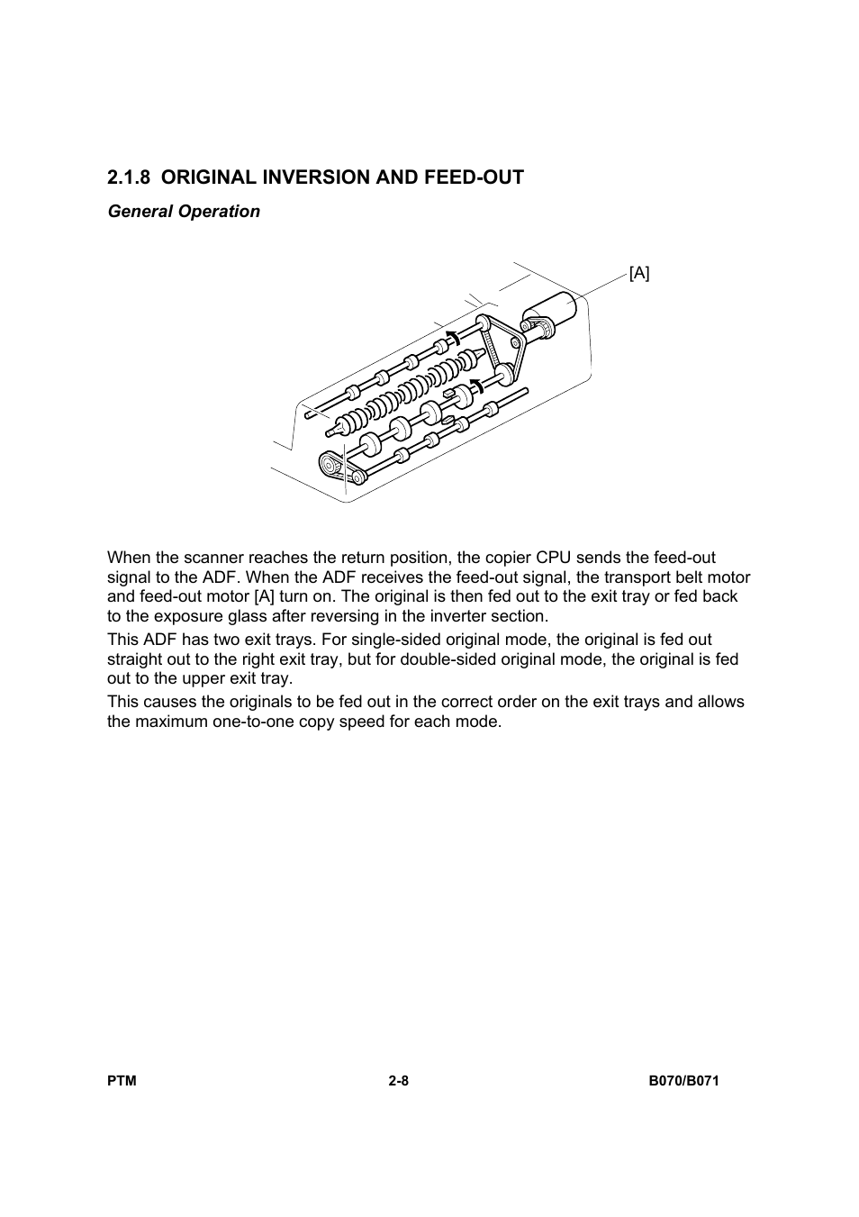 8 original inversion and feed-out | Toshiba E-STUDIO900 User Manual | Page 33 / 224