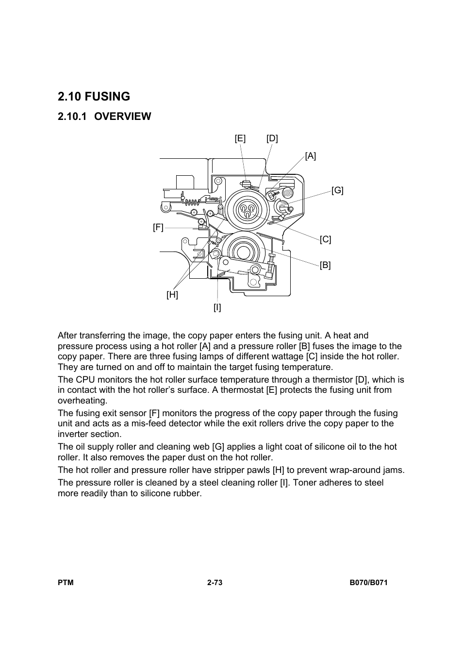 10 fusing | Toshiba E-STUDIO900 User Manual | Page 98 / 224