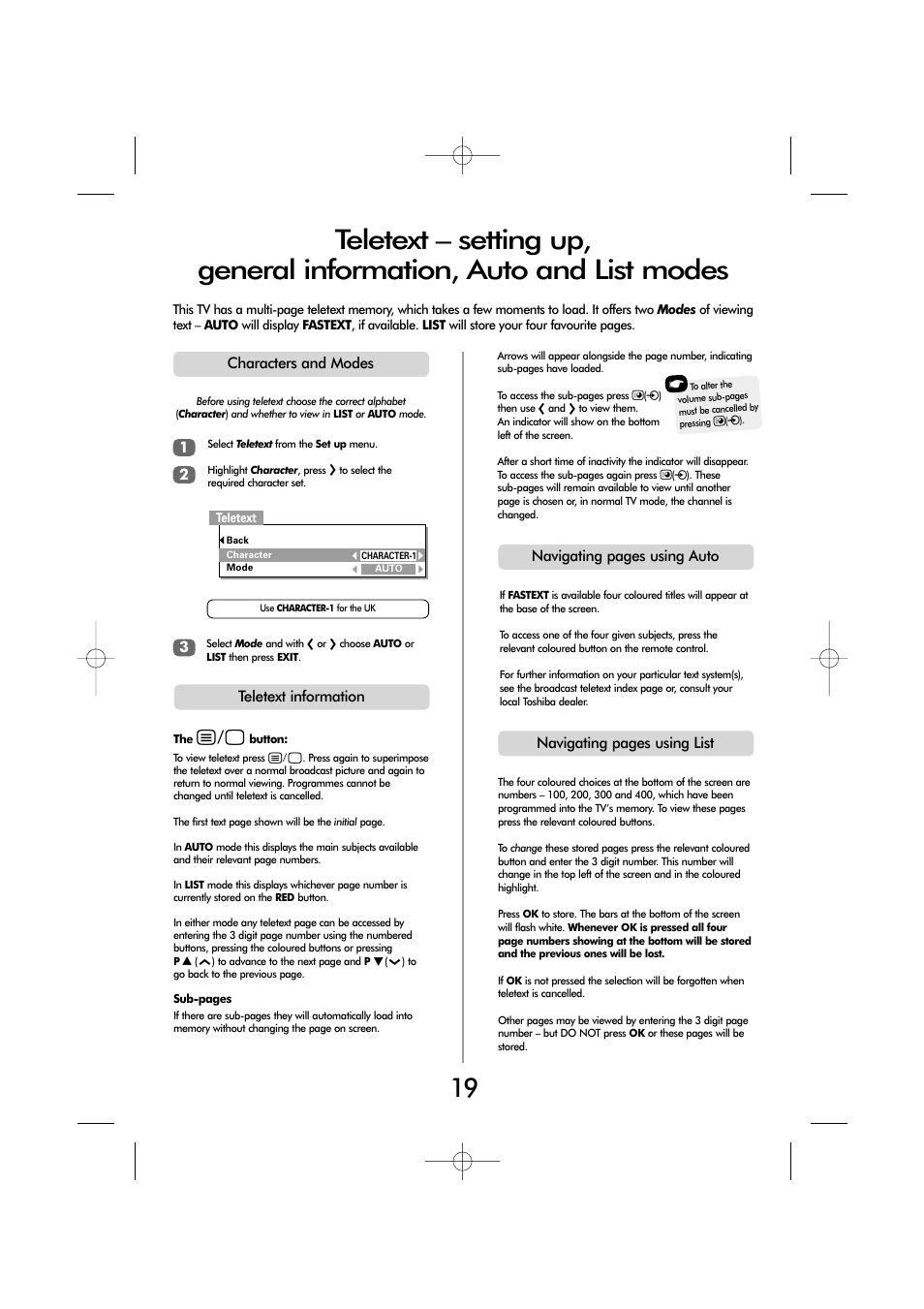 Toshiba ZP38 Series User Manual | Page 19 / 24