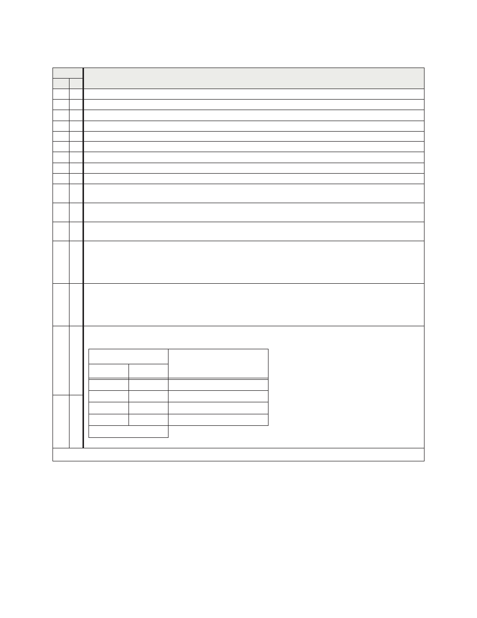 Table 5 on pg. 236, Table 5 on, Pg. 236 | Terminal selection descriptions | Toshiba H9 User Manual | Page 244 / 289