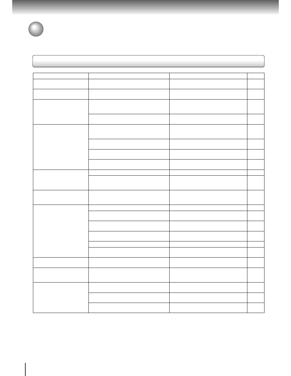 Before calling service personnel, Symptoms and correction | Toshiba SD-3205 User Manual | Page 44 / 47