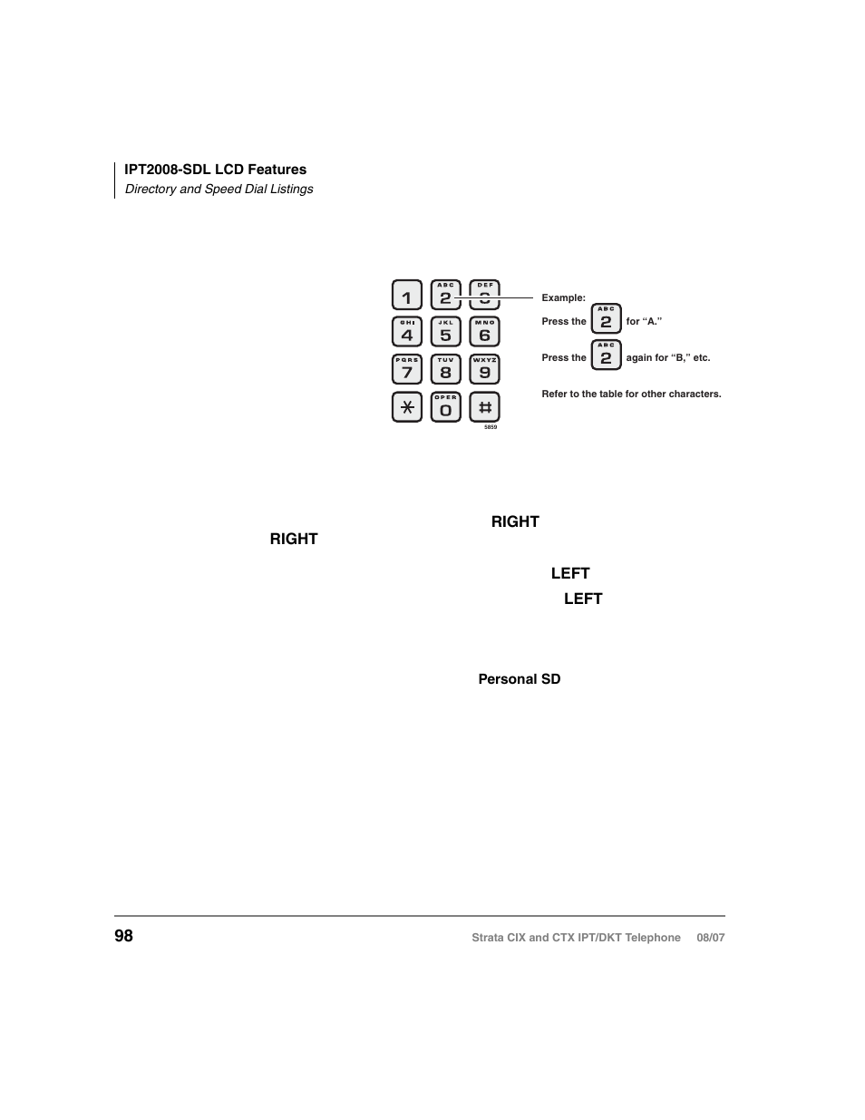 Toshiba STRATA CIX DKT User Manual | Page 116 / 171