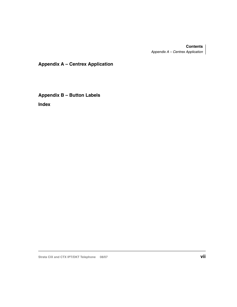 Toshiba STRATA CIX DKT User Manual | Page 13 / 171