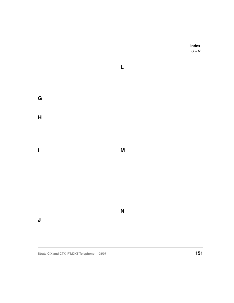 Toshiba STRATA CIX DKT User Manual | Page 169 / 171