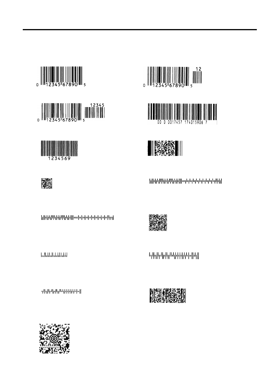 Appendix 5 print samples (cont.) | Toshiba B-850 User Manual | Page 109 / 116