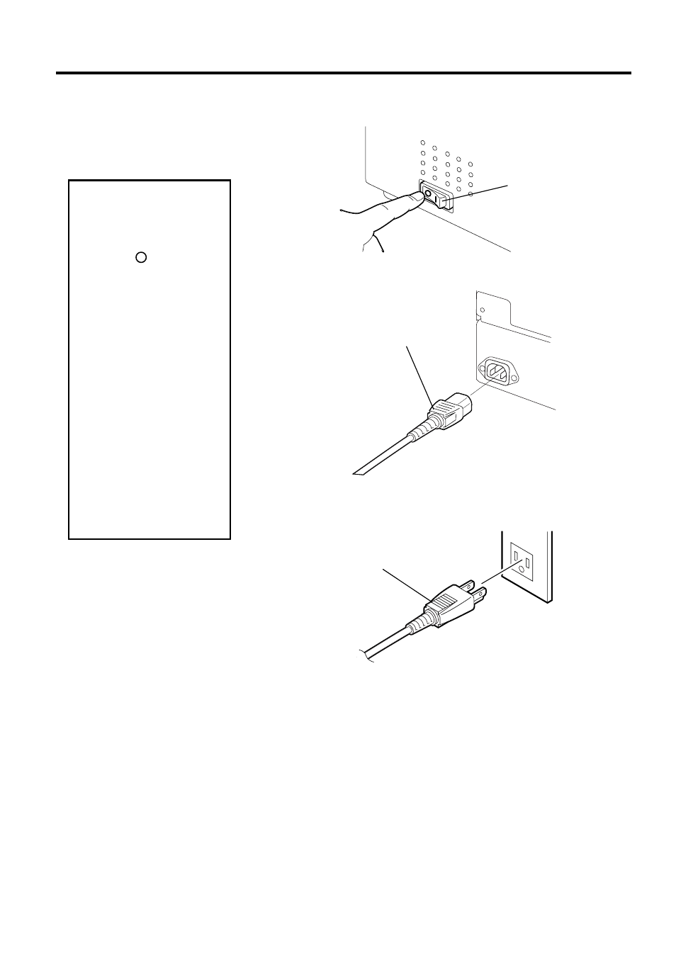 Connecting the power cord, 5 connecting the power cord | Toshiba B-850 User Manual | Page 15 / 116