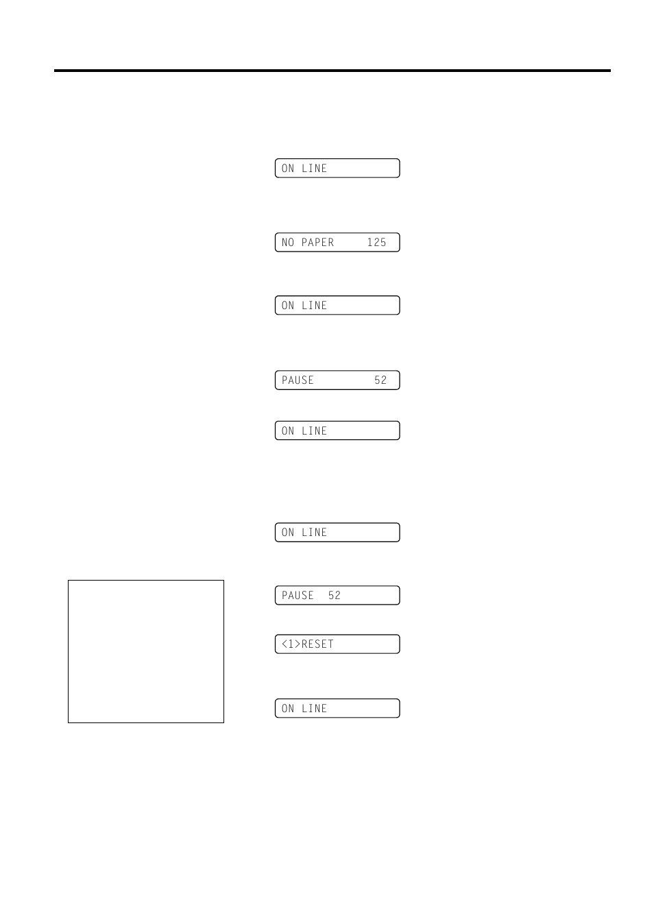 Operation, Reset, Dump mode | Toshiba B-850 User Manual | Page 62 / 116