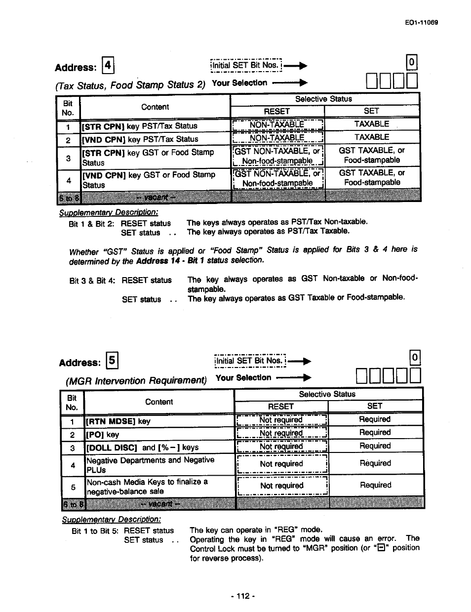 Toshiba TEC MA-315-100 User Manual | Page 114 / 142