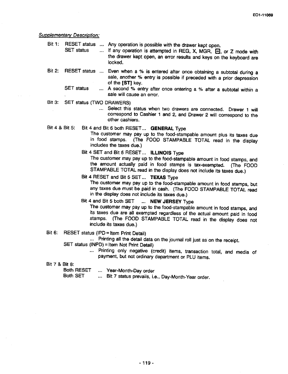 Toshiba TEC MA-315-100 User Manual | Page 121 / 142