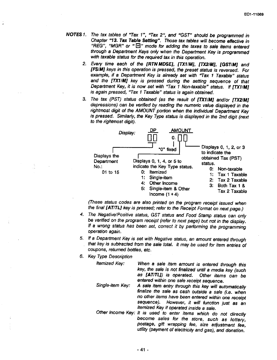 Dd o | Toshiba TEC MA-315-100 User Manual | Page 43 / 142