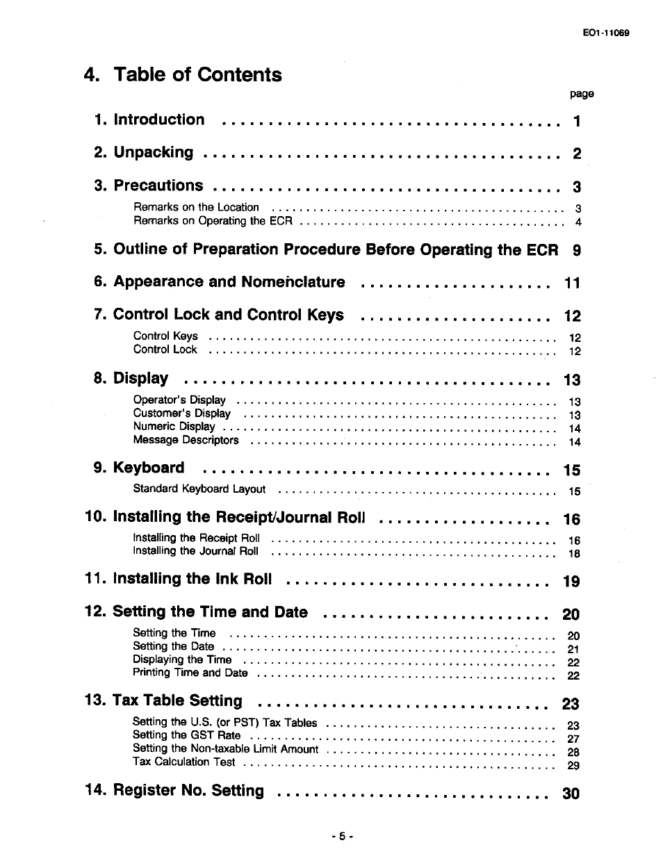 Toshiba TEC MA-315-100 User Manual | Page 7 / 142