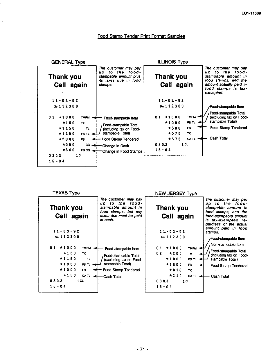 Toshiba TEC MA-315-100 User Manual | Page 73 / 142